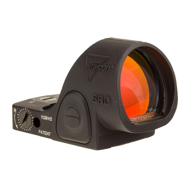 Trijicon 2500001 SRO Matte Black 1 x 0.98" x 0.89" 1 MOA Red Dot