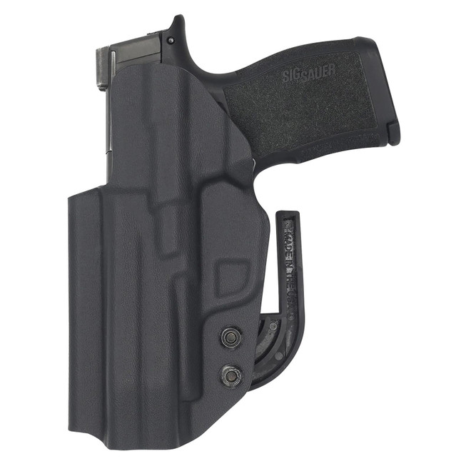 C&G Holsters 0252100 Covert IWB Black Kydex Belt Clip Fits Sig P365XL Right Hand