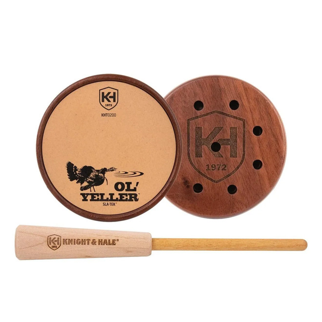 Knight & Hale Ol' Yeller SLA-TEK Surface Pot Call Turkey Call