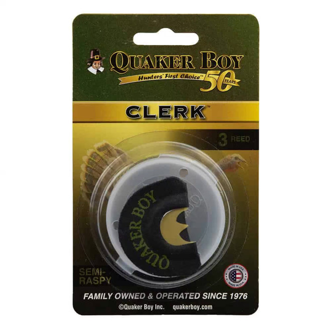 Quaker Boy Clerk Diaphragm Turkey Call