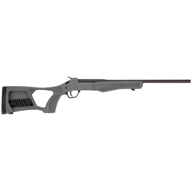 Rossi SSP1-GRAY Tuffy Single Shot Youth 410 Gauge Break Open 3" 1rd 18.50" Matte Black Barrel, Matte Black Steel Receiver, Gray Synthetic Thumbhole Stock w/Shell Holder, Right Hand