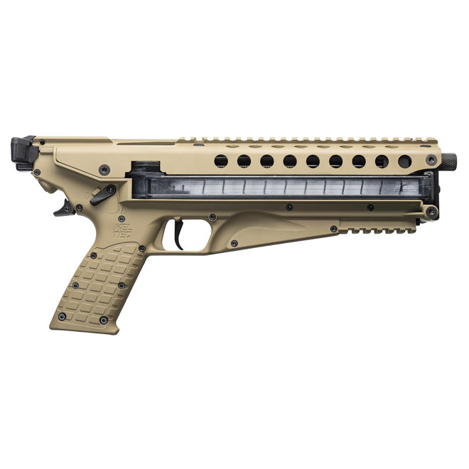 Kel-Tec P50TAN P50 5.7x28mm 9.60" 50+1 (2), Tan, Polymer Frame, Fiber Optic Sight