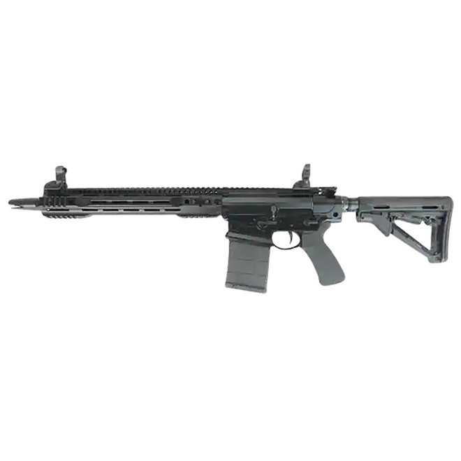 Franklin Armory 0010009BLK M4 Milita 308 Win 20+1 14.50" P&W, Black, 14" FSR Handgaurd, Magpul CTR Stock & MBUS Sights, Triumvir Flash Hider, Custom Tuned Trigger, Mid-Length Gas