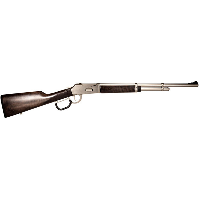 Heritage Mfg RS41020NI Range Side 410 Gauge 5+1 20" Nickel Steel Barrel, Nickel Receiver, Turkish Walnut Fixed Wood Stock