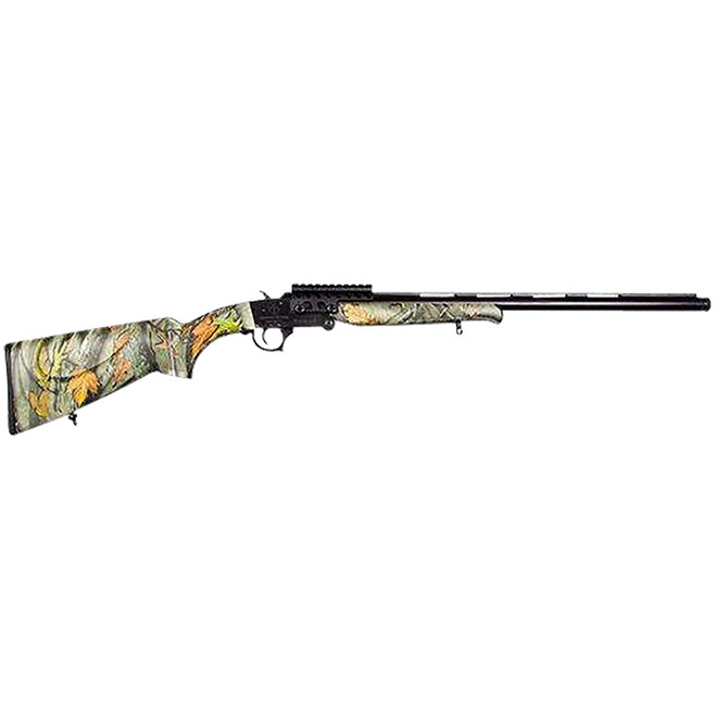 ATI G410NMD23C Nomad 410 Gauge Break Open 3" 1rd 23" Vent Rib, Black Barrel/Folding Rec, Camo Synthetic Furniture, Fiber Optic Sight, 2 Chokes