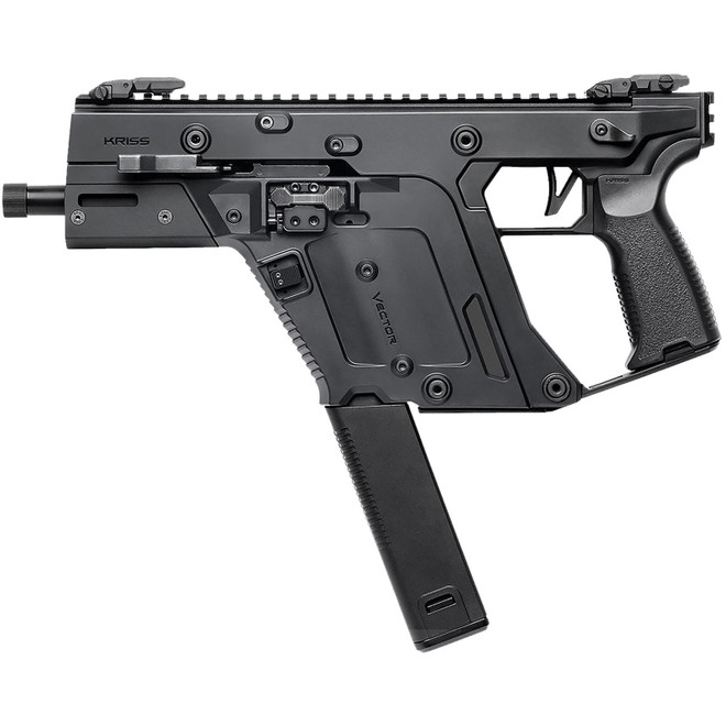 Kriss USA KV103PBL00 Vector SDP Gen3 10mm Auto 33+1 5.50" Black Nitride Threaded Barrel, M-LOK Handguard, Black Picatinny Rail Receiver & Rear, Black Polymer Grip, Ambidextrous, Glock Mag Compatible