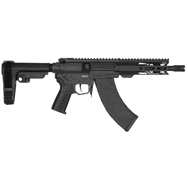 CMMG 76A950AAB Banshee MK47 7.62X39 30+1 8" EML 6" M-LOK Handguard 7075-T6 Aluminum CMMG Zeroed Pistol Grip