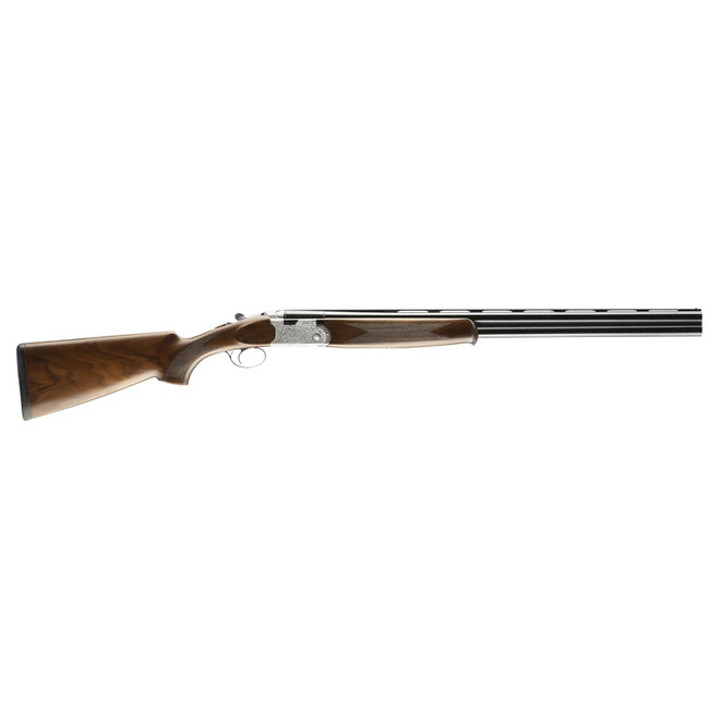 Beretta USA J686F2026 686 Silver Pigeon I 20 Gauge 3" 2rd 26" Blued Over/Under Vent Rib Barrel, Silver Engraved Receiver, Fixed Grade II Walnut Wood Stock, Right Hand