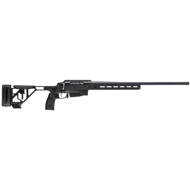 Tikka JRTXAGB38224 T3x Ace Game 6.5 Creedmoor 10+1 20" Fluted Threaded Barrel, Black Cerakote Picatinny Rail Aluminum Receiver, M-LOK Handguard, Adjustable Aluminum Stock, Black Polymer Grip