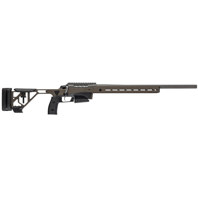 Tikka JRTXATM31624 T3x Ace Target 308 Win 10+1 24" Threaded Barrel, Bronze Cerakote Picatinny Rail Receiver, M-LOK Handguard, Adjustable Black Stock, Black Polymer Grip