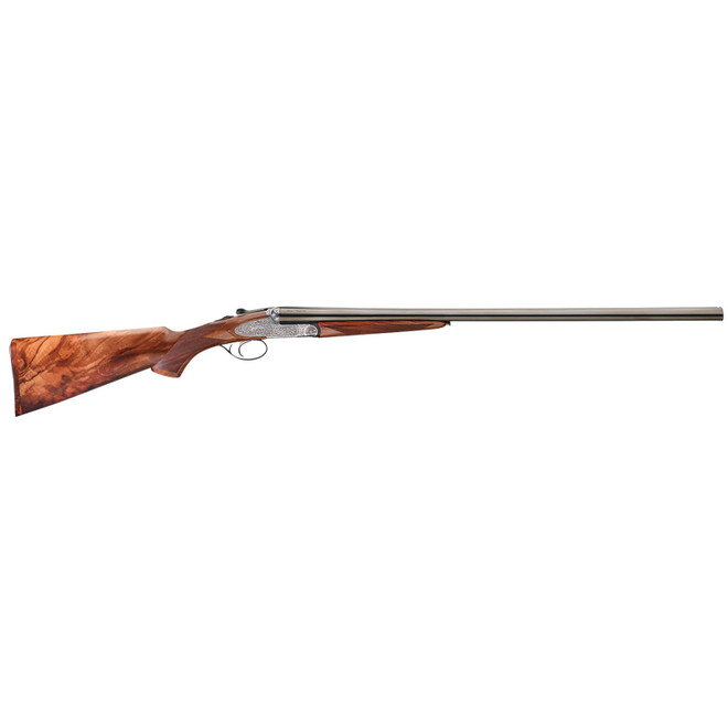 Rizzini USA 72022826E BR552 28 Gauge 2rd 26" Side By Side Barrel, Steel Engraved Receiver, Fixed w/Pistol Grip Turkish Walnut Stock