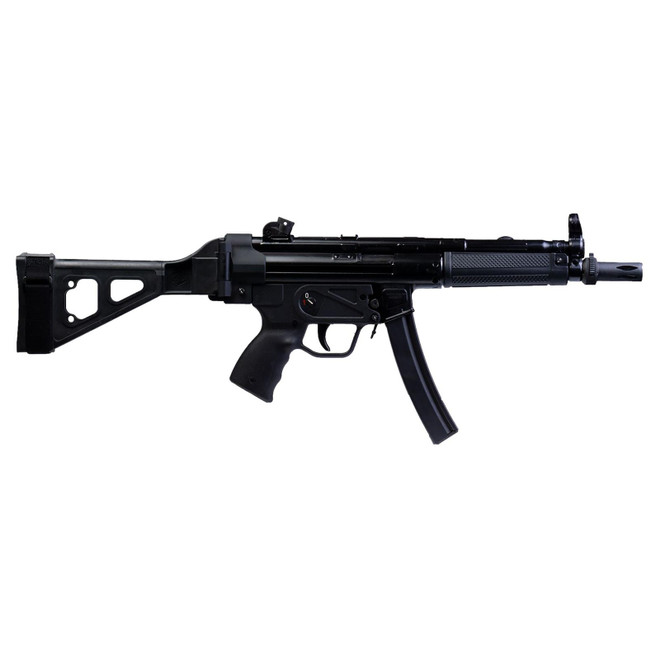 Century Arms HG6034SB-N AP5 P 9mm Luger 30+1 9" Black Threaded Barrel, Black Synthetic SB Tactical Brace, Black Polymer Pistol Grip