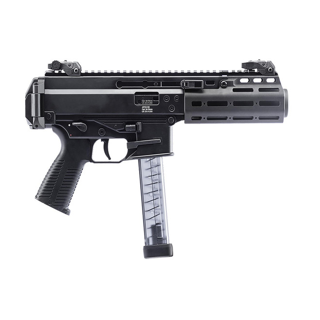 B&T Firearms BT36046SCKIT APC SD Pro Kit 9mm Luger 30+1 M-LOK Handguard, Black Anodized Aluminum Receiver w/Picatinny Rail, Black Polymer Grip