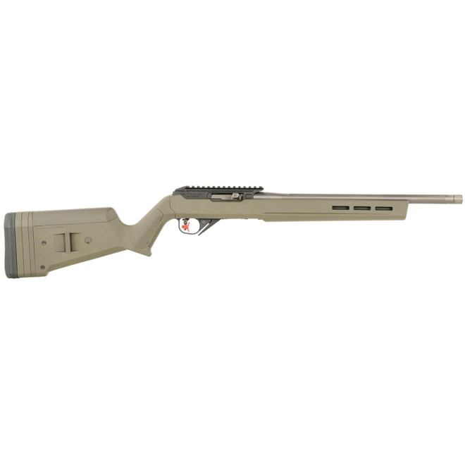 True Precision Inc TP1022GRNBLSSA TP/22 22 LR 16" Match Grade Barrel, Picatinny Rail Aluminum Receiver, M-LOK Forend, Magpul Hunter X-22 Polymer Stock