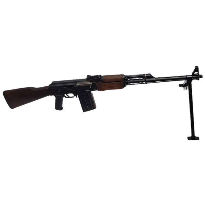 Riley Defense Inc RAK308RPK RPK 308 Win 20+1 22" Blued Threaded Barrel, Blued Receiver, Fixed Wood Stock, Black Polymer Grip, Bayonet Lug, Bipod