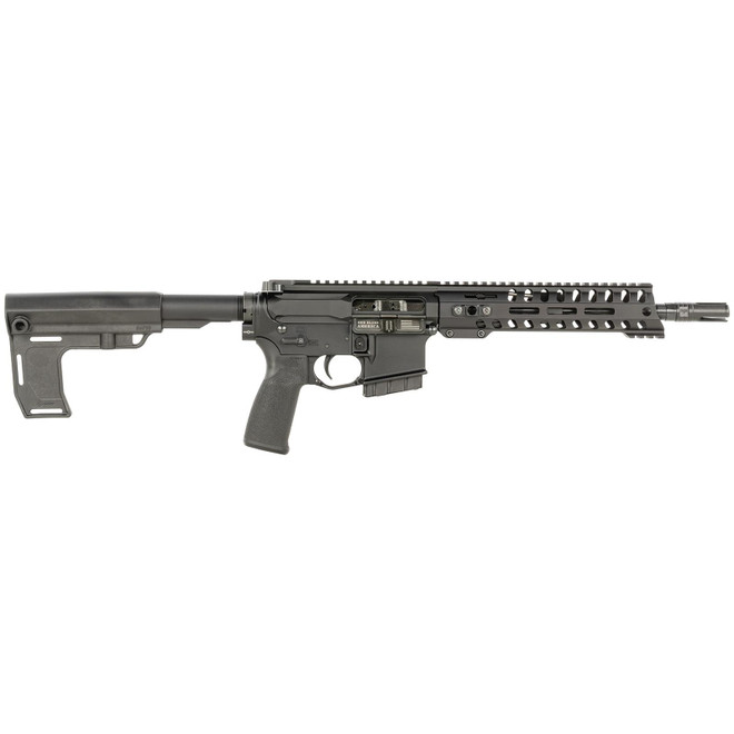 Patriot Ordnance Factory 2167 P15 Constable 350 Legend 10+1 10.50" M-LOK Handguard, Black Anodized Aluminum Receiver w/Picatinny Rail, Black Polymer MFT Blade Stabilizer, MFT Grip