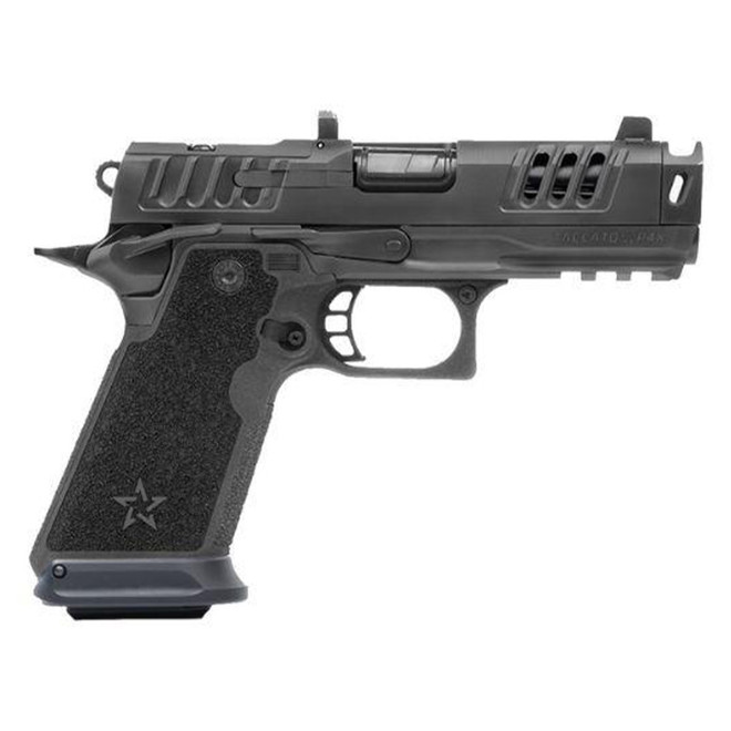 Staccato Hd P4x Premium 9mm 4" Comp Barrel 18 Round Black