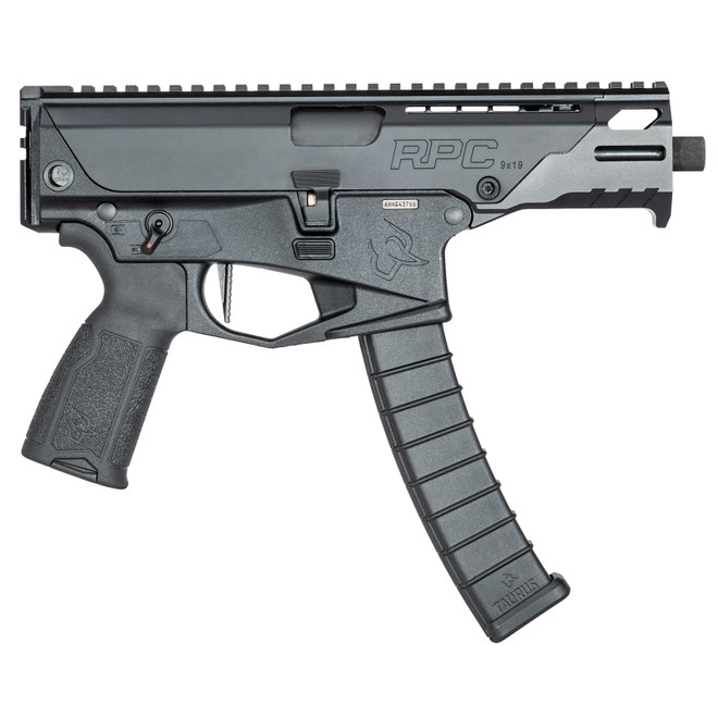 Taurus RPC 9mm Luger 4.50 Matte Black Threaded Barrel 32+1 Round Ambidextrous