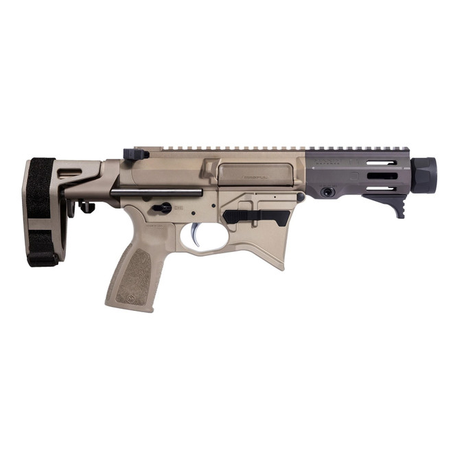 Maxim MXM-49710 MD9 K SPB 9mm  4.5" Barrel 30 Round Arid Brown Finish