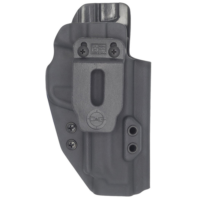 C&G Holsters 0568100 Covert IWB Black Kydex Belt Clip Fits S&W M&P 9/40 4.25" Right Hand