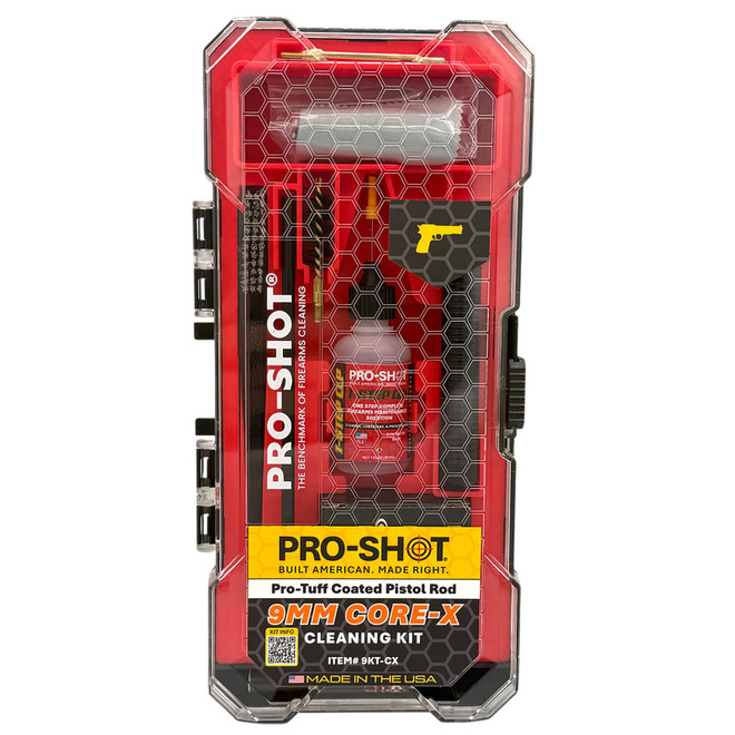 PROSHOT 9KT-CX CORE CLEANING KIT 9MM