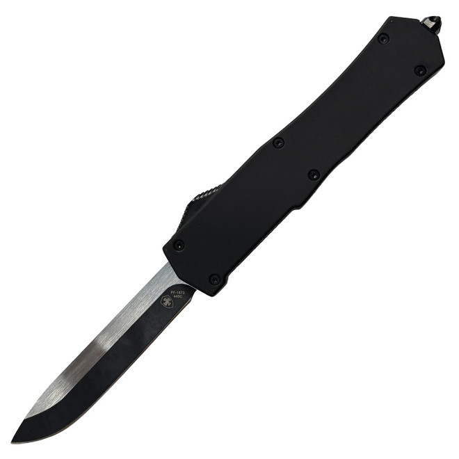 Templar Large Black Rubber 3.5-Inch 440C Dagger OTF Knife
