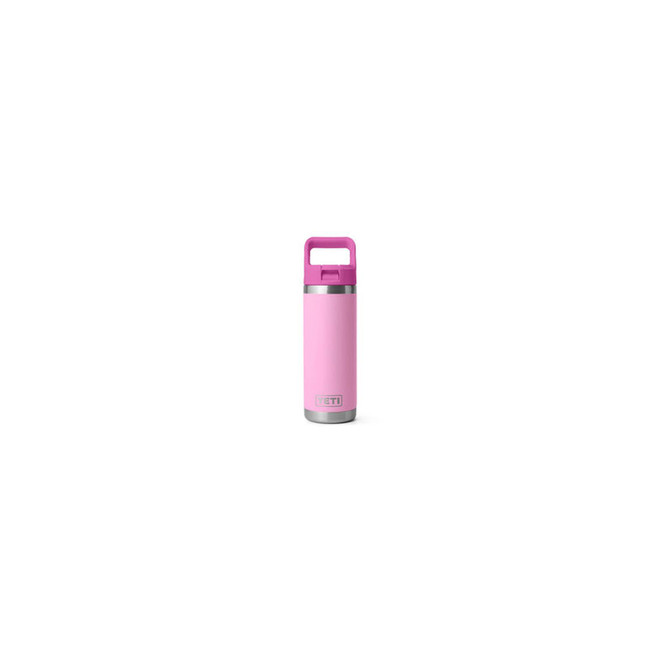 YETI Rambler 18 oz Straw Bottle Power Pink/Wildflower