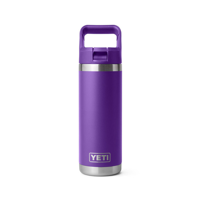 YETI Rambler 18 oz Water Bottle with Straw Cap Pace Purple