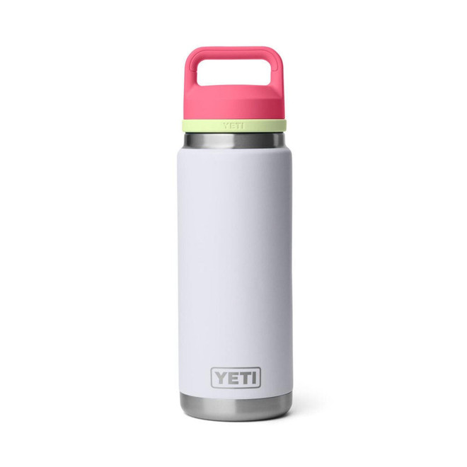 YETI Rambler 26 oz Water Bottle with Chug Cap Mist/Pink/Grasshopper