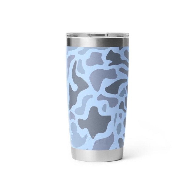 YETI Rambler 20 oz Tumbler with MagSlider Lid Blue Camo