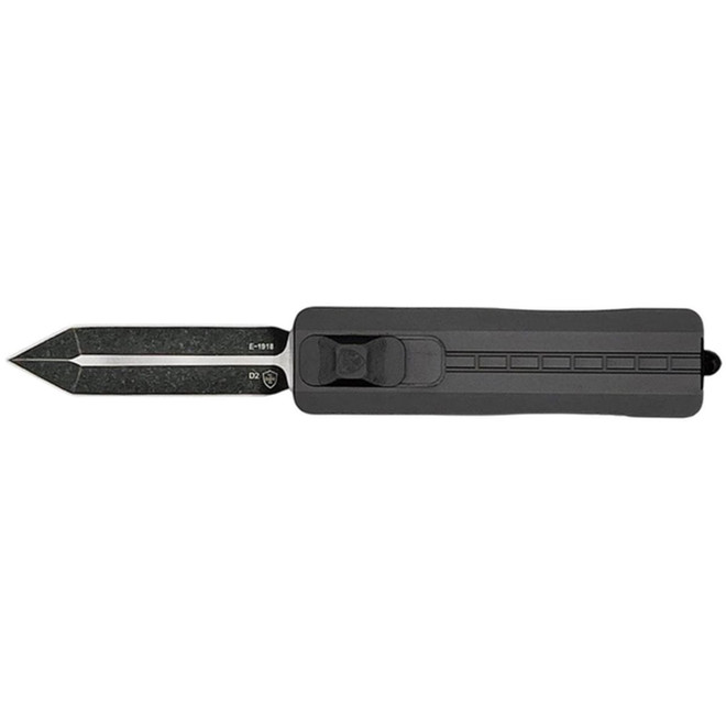 Templar Knife Sentinel Side-Slider OTF Knife Black D2 Dagger