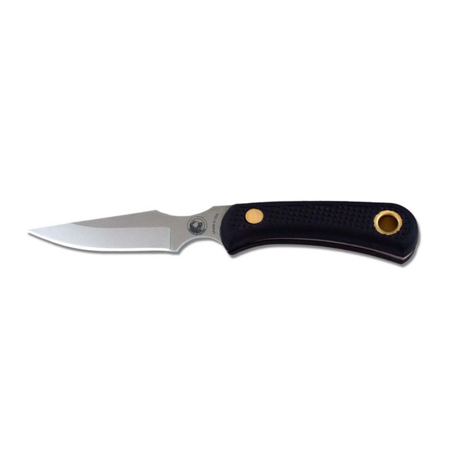 Knives of Alaska Cub Bear D2 Fixed Blade Caping Knife Black