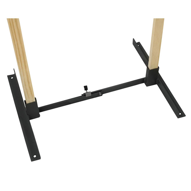 Birchwood Casey 49018 Target Stand Adjustable Black Metal 13"-25" Standing
