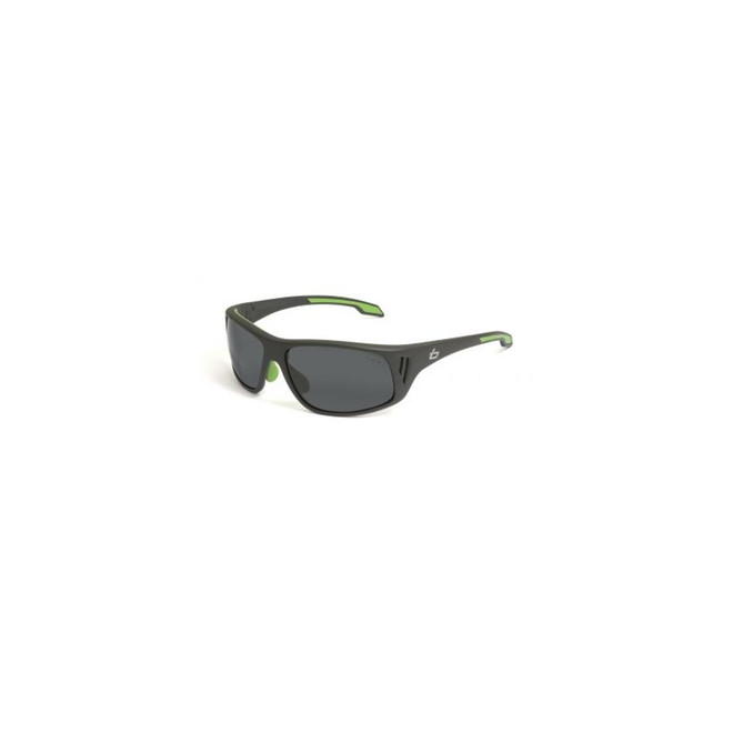 Bolle Rainier Satin Dark Gray Frame Sunglasses, TNS Lenses