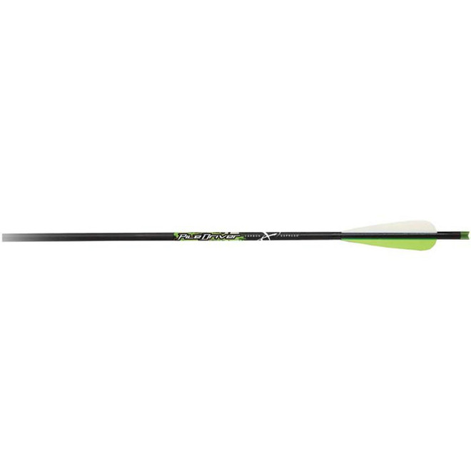Carbon Express PileDriver 20" Crossbow Bolts 4" Vanes 6 Pack, 52140