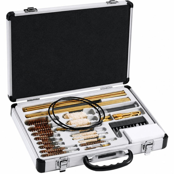 Pursuit Gear All-in-One Plus Universal Gun Cleaning Kit with Case