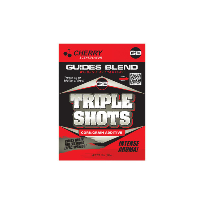 Guides Blend Triple Shots Cherry Grain Coat Wildlife Attractant 12 oz