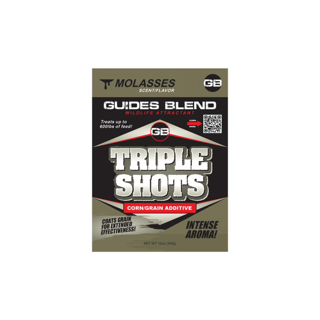 Guides Blend Triple Shots Molasses Grain Coat Attractant 12 oz