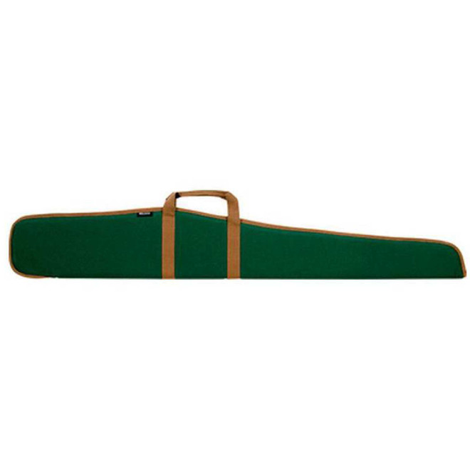Bulldog Shotgun Case Black with Green With Camel Trim 52 Inch