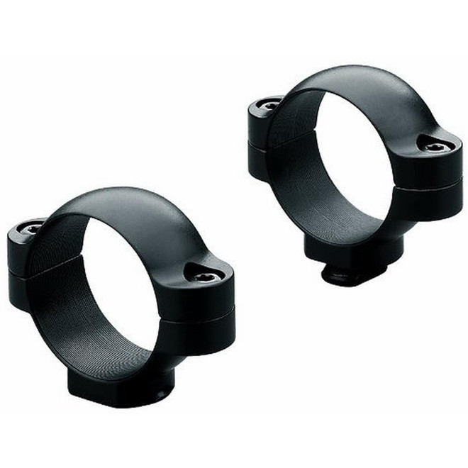 Leupold Standard 30mm Scope Rings Medium Gloss Black, 49960
