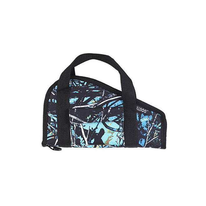 Bulldog Muddy Girl Serenity Pistol Small Rug with Accessory Pocket