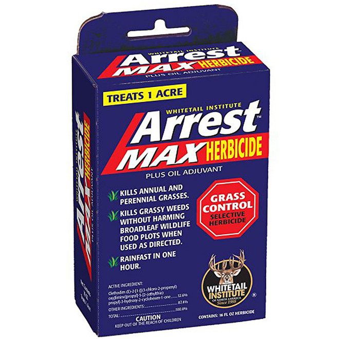 Whitetail Institute Arrest Max Food Plot Herbicide 1 Acre Treatment, AM1P
