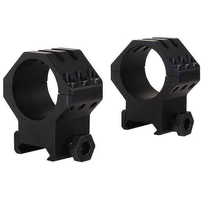 Weaver 6-Hole High Scope Rings 30mm Matte Black, 48352