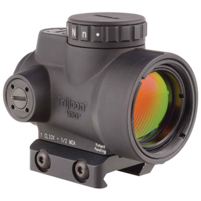 Trijicon 1x25mm 2.0 MOA Adjustable Red Dot MRO-C-2200004