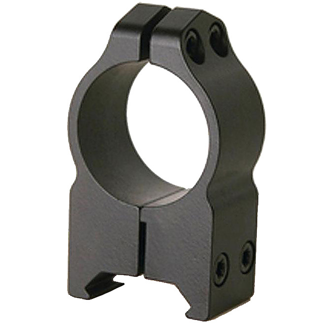 Warne Scope Mounts High Matte Permanent Attach Rings (1-Inch)