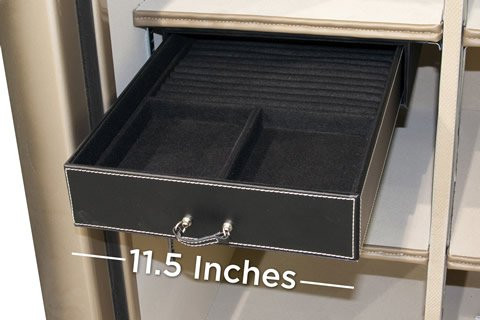 Liberty Safe 11.5" Velvet Jewelry Drawer Fits Safe Models 30+ and 36"+ Wide