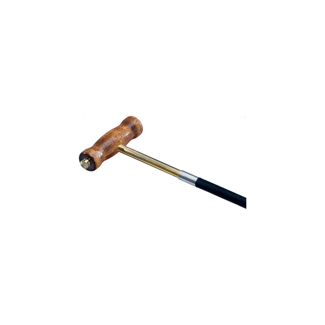 Thompson Center T-Handle SS Ramrod Extension Brass w/Wood Handle, 7079