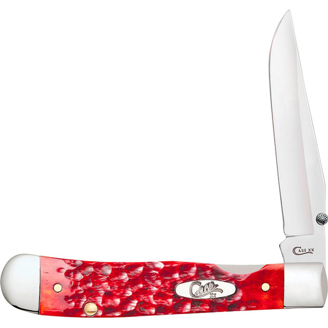 Case 07004 Chestnut Bone CV Kickstart Trapperlock Pocket Knife 3.3"