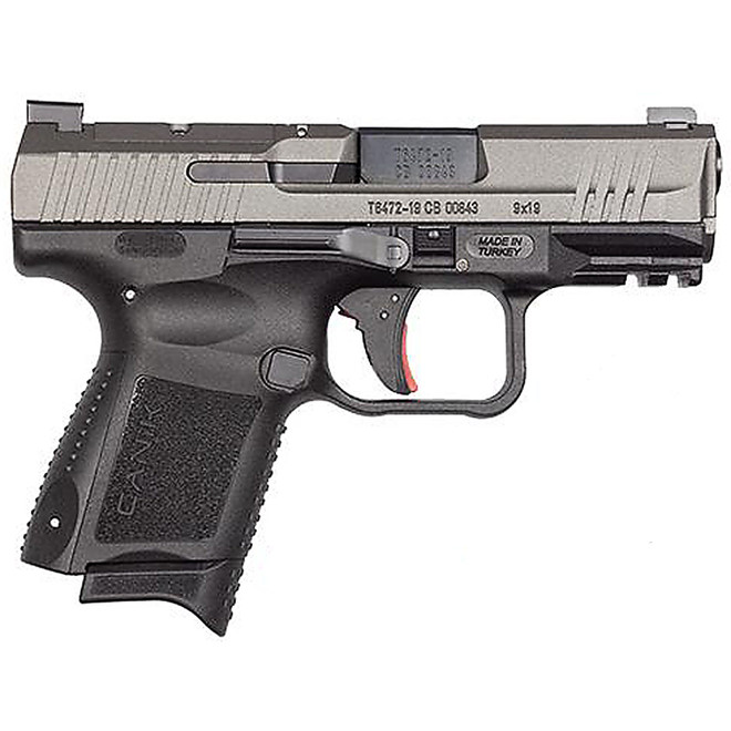 Century Canik TP9 Elite SC 9mm 3.6" Barrel Black Micro Red-Dot Base Plate Holster 2 Back Staps 2 Mags 12rd-15rd
