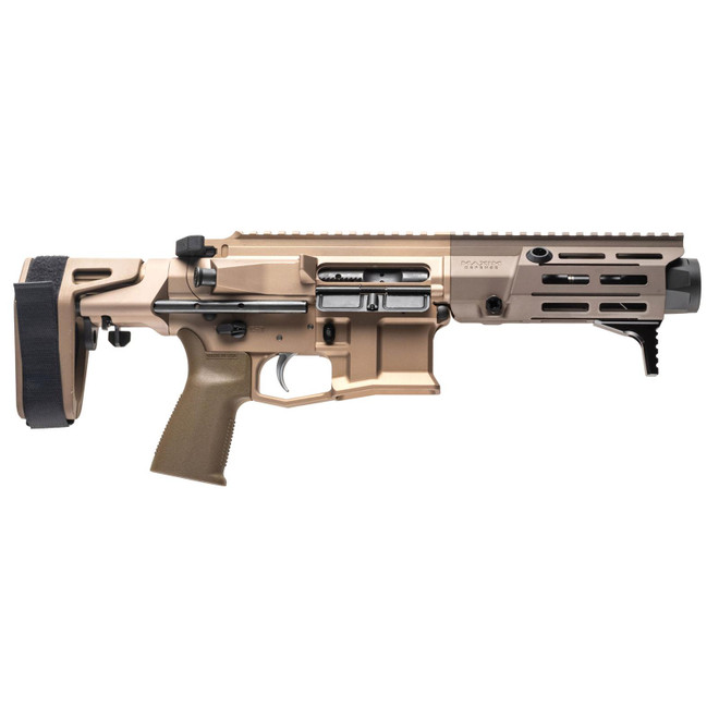 Maxim PDX AR-15 Pistol 5.56/223 5.5" Barrel Hate Brake Flat Dark Earth Finish PDW Brace 20rd Mag